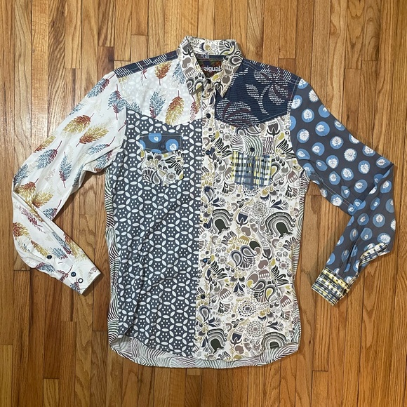 DESIGUAL Pattern Button Down - Picture 1 of 11